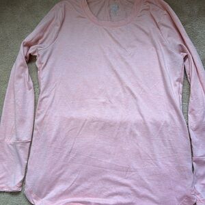 RBK Light Pink Long Sleeve Shirt